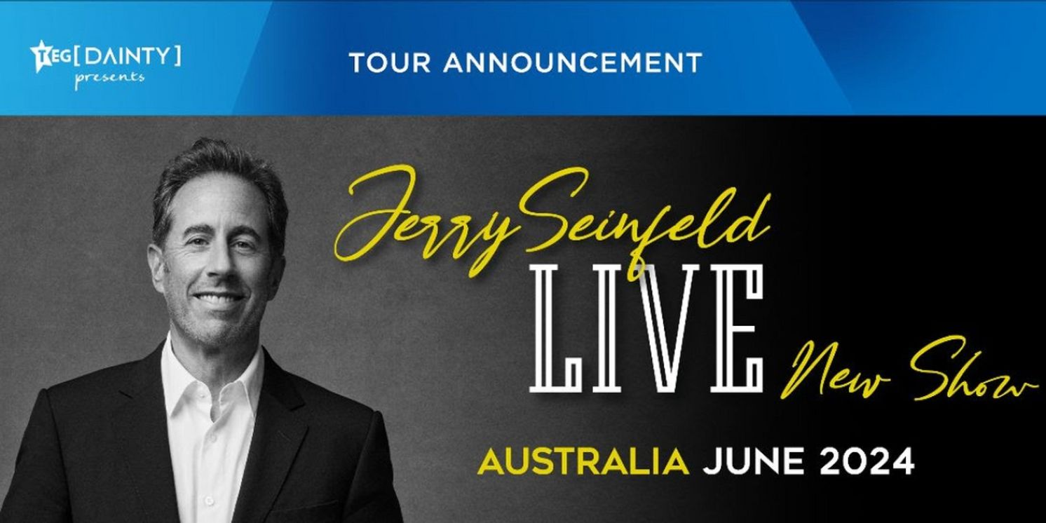 Jerry Seinfeld Returns To Australia In June 2024 For A National Tour  Image
