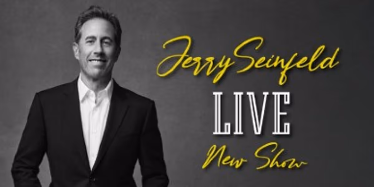 Jerry Seinfeld to Perform Two Shows at Cincinnati’s Aronoff Center in December