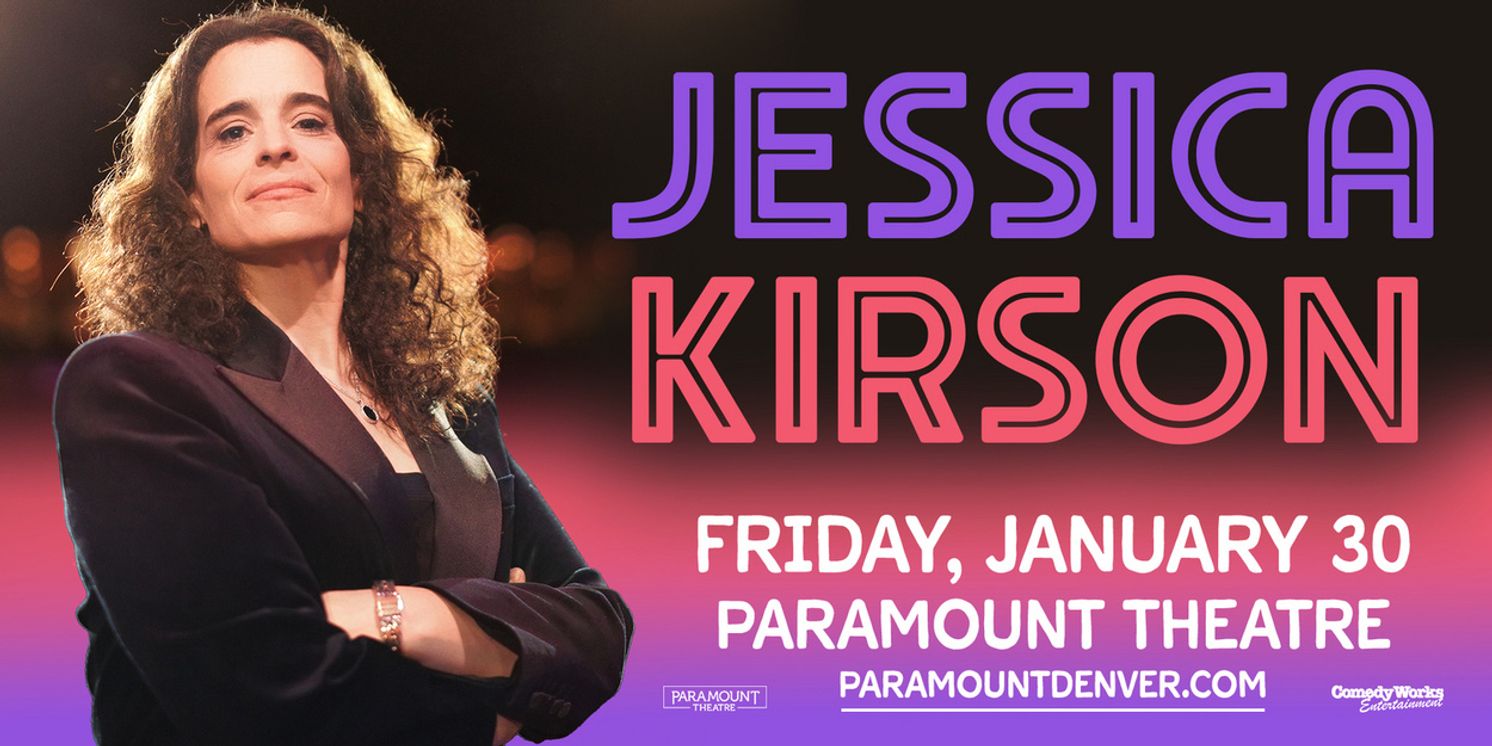 Jessica Kirson to Perform at Paramount Theatre in January  Image