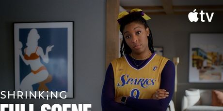 Jessica Williams Delivers Gaby's Speech to Louis in SHRINKING Season 3 Photo