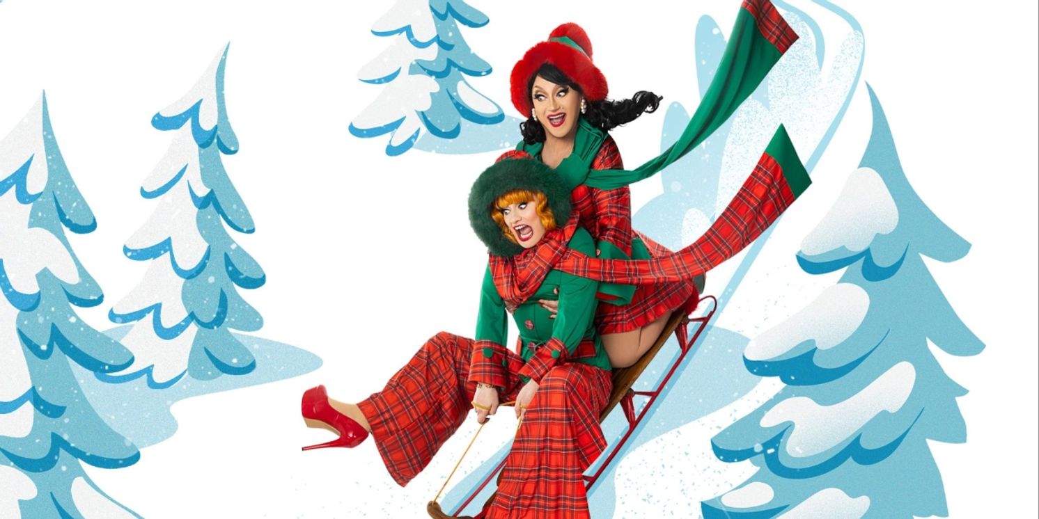 Jinkx Monsoon and BenDeLaCreme Set 2025 Holiday Tour  Image