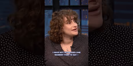 Jo Firestone Visits LATE NIGHT WITH SETH MEYERS to Discuss LOVE ISLAND and Her New Book Photo
