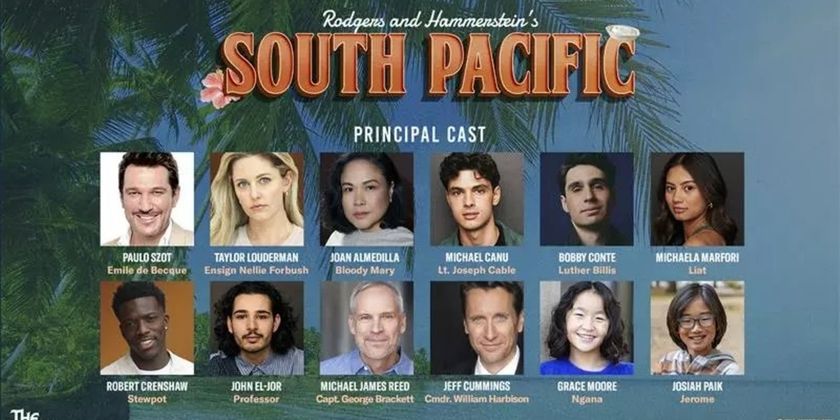 Joan Almedilla, Michael Canu, Bobby Conte, and More Join SOUTH PACIFIC at The Muny Photo