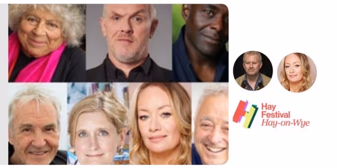 Joanna Pickering, Miriam Margolye and More Join Spoken Word Gala at Hay Festival Photos