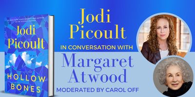 Bestselling Authors Jodi Picoult and Margaret Atwood Set for Conversation at TD Music Hall