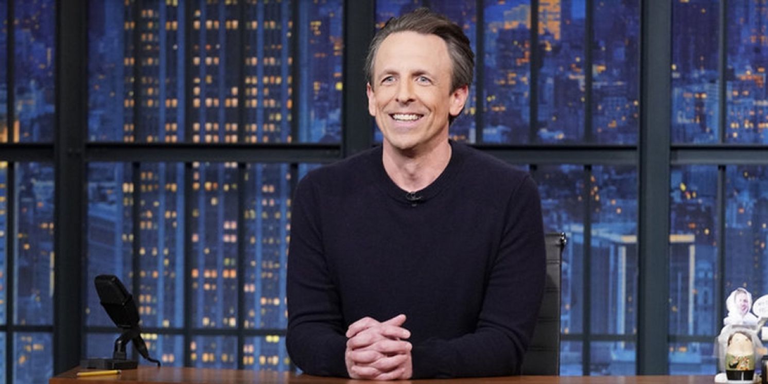 Joe Biden to Appear on LATE NIGHT WITH SETH MEYERS Tonight For 10th Anniversary Episode With Amy Poehler  Image