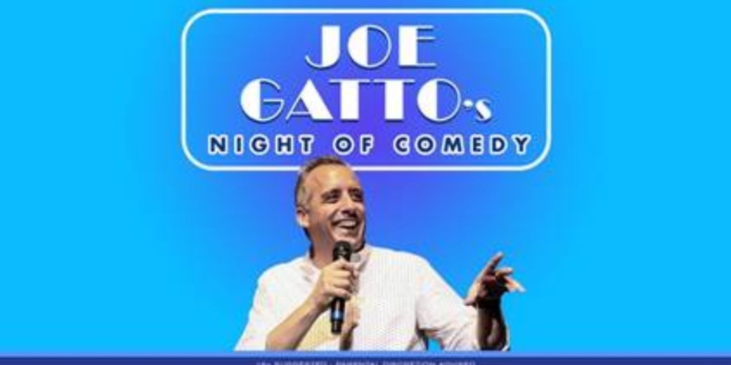 Joe Gatto Sets 2024 Dates, Extending His Current NIGHT OF COMEDY Tour  Image