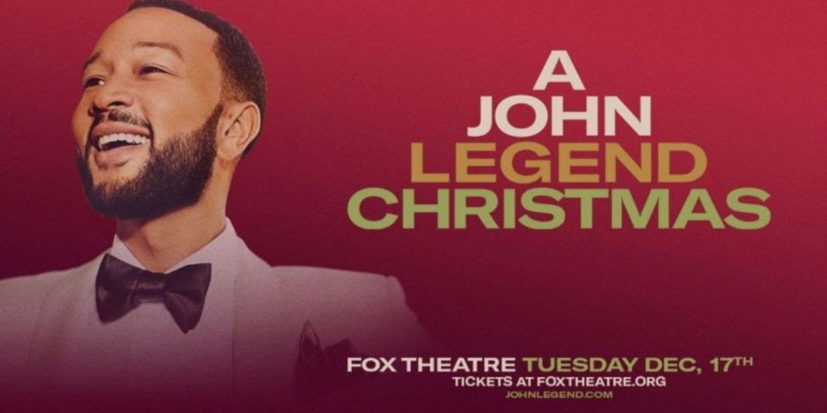 John Legend Brings A JOHN LEGEND CHRISTMAS to the Fox Theater