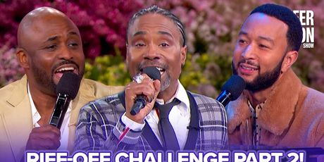 John Legend, Wayne Brady & Billy Porter Face Off in Riff-Off Challenge on THE JENNIFER HUD Photo