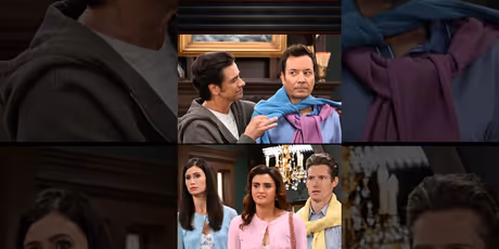 John Stamos Returns to Talk WHO BILLIONAIRE? ME BILLIONAIRE in New Fallon Clip Photo