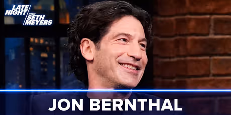 Jon Bernthal on Working with Christopher Nolan and His Tom Holland Audition Story on LATE  Photo