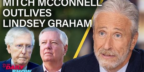 Jon Stewart Tackles America's Geriatric Political Class on THE DAILY SHOW Photo