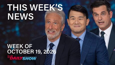 Jon Stewart Tackles Paris Riots and Trump's Russia Diesel Deal Photo