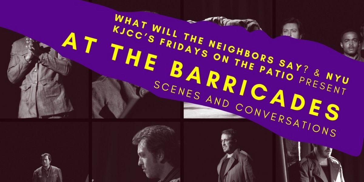 Jorge Carrión Álvarez Joins The Cast Of AT THE BARRICADES: SCENES AND CONVERSATIONS