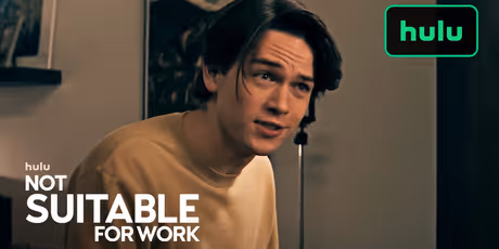 Josh Reveals He Knows AJ in Tense Scene from NOT SUITABLE FOR WORK Photo