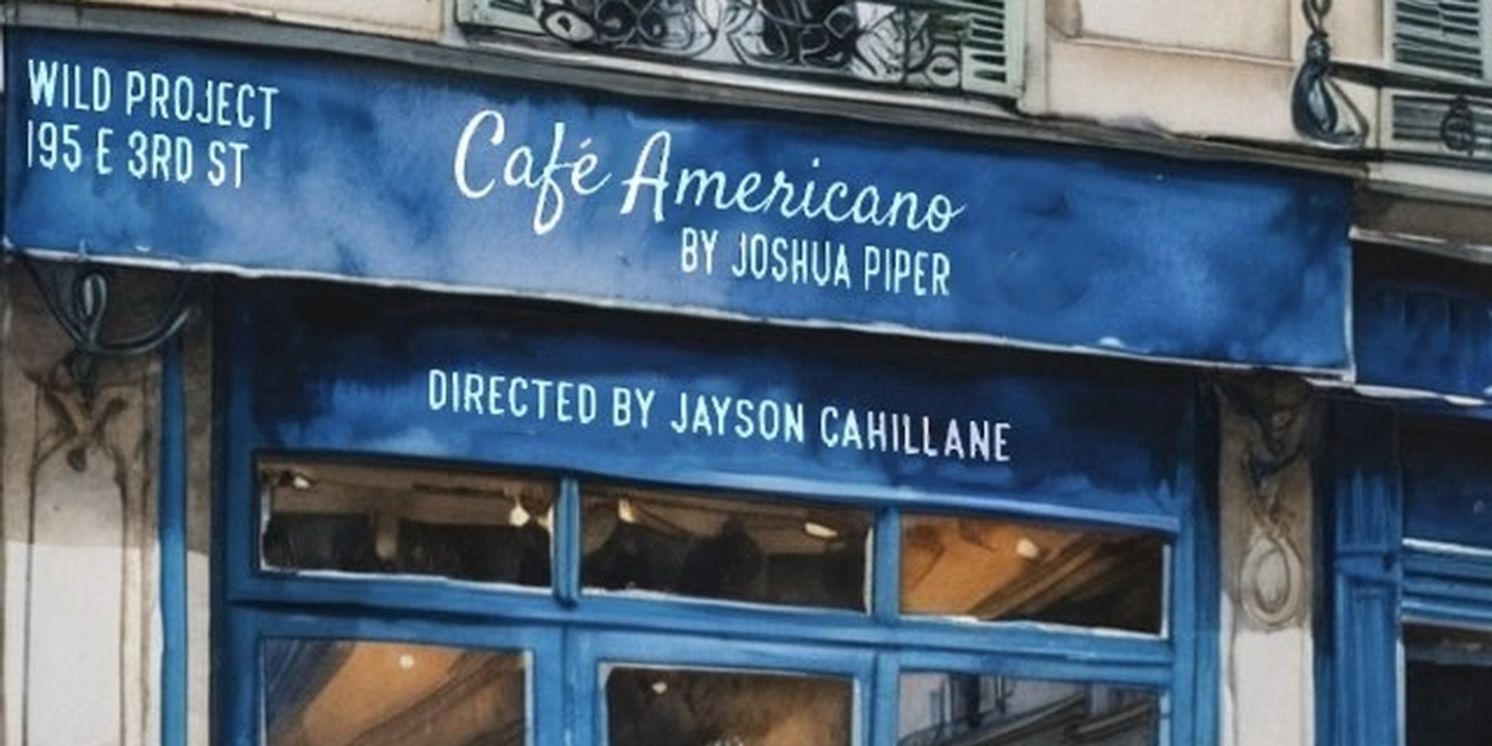 Joshua Piper's CAFE AMERICANO to be Featured in the 2024 Fresh Fruit Festival  Image