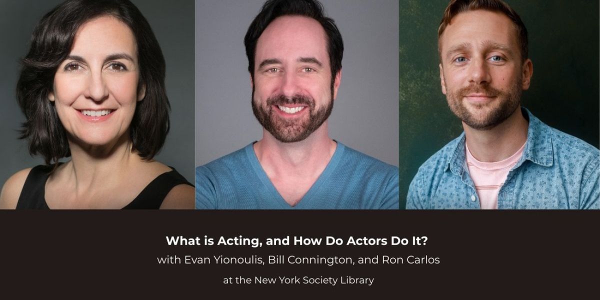 Juilliard and Yale Acting Experts Will Discuss AI and the Art of Acting in April
