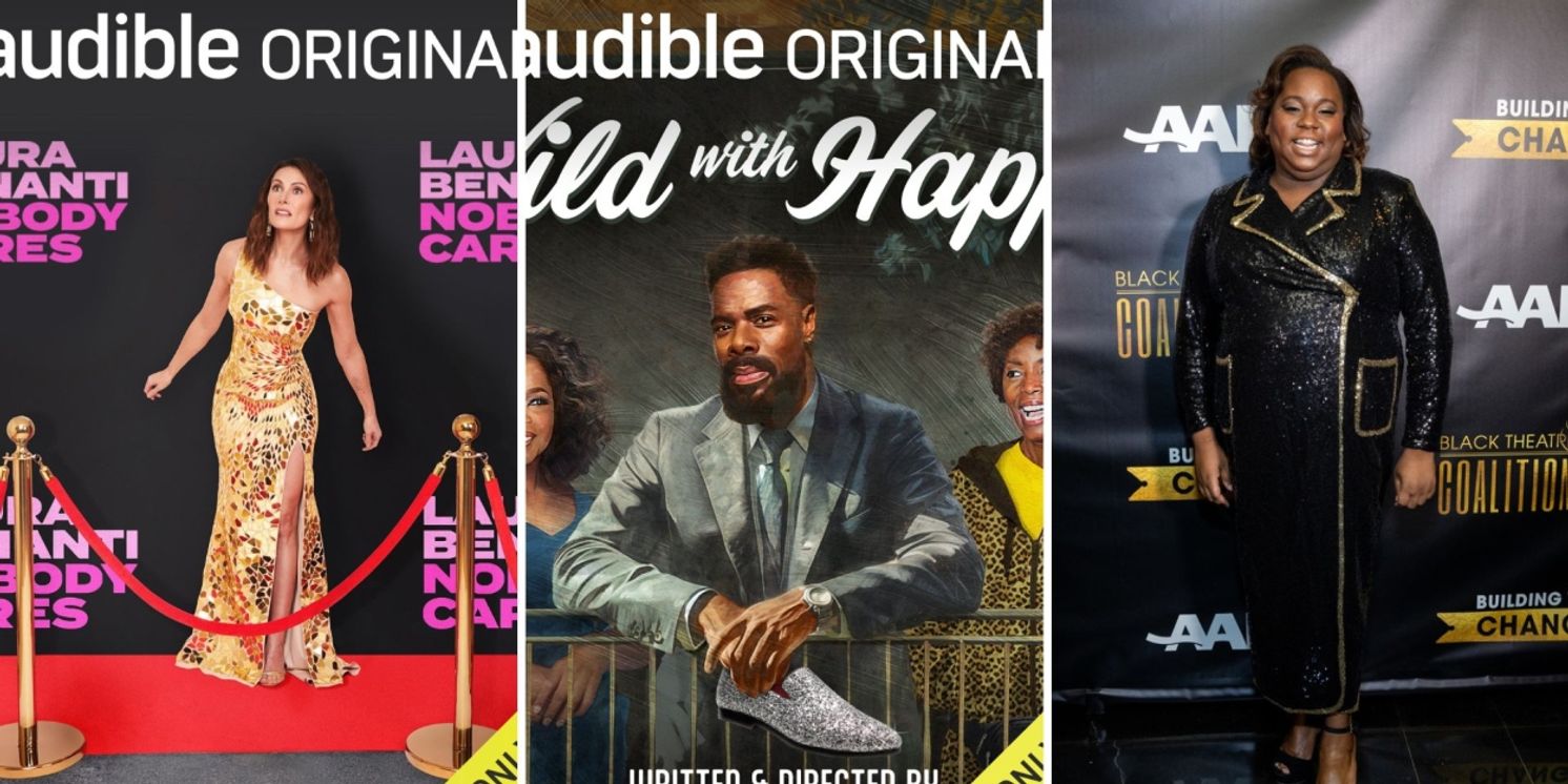 June Audible Content Includes LAURA BENANTI: NOBODY CARES, WILD WITH HAPPY, & More  Image