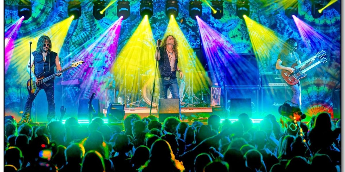 KASHMIR - THE SPIRIT OF LED ZEPPELIN LIVE! Comes to NJPAC