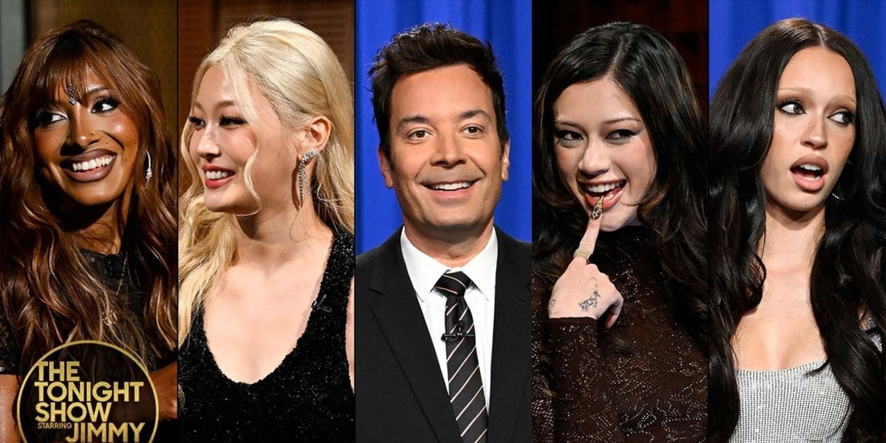 KATSEYE Joins Jimmy Fallon for a Look at Their Rising Popularity on THE TONIGHT SHOW