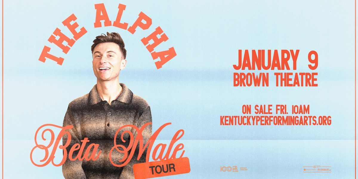 Kentucky Performing Arts To Present TREVOR WALLACE: THE ALPHA BETA MALE At The Brown Theatre