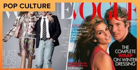 Kaia Gerber and Homer Gere Follow Parents' Footsteps on Vogue