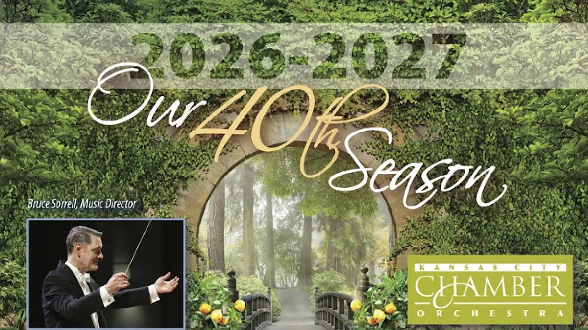 Kansas City Chamber Orchestra to Mark 40th Season