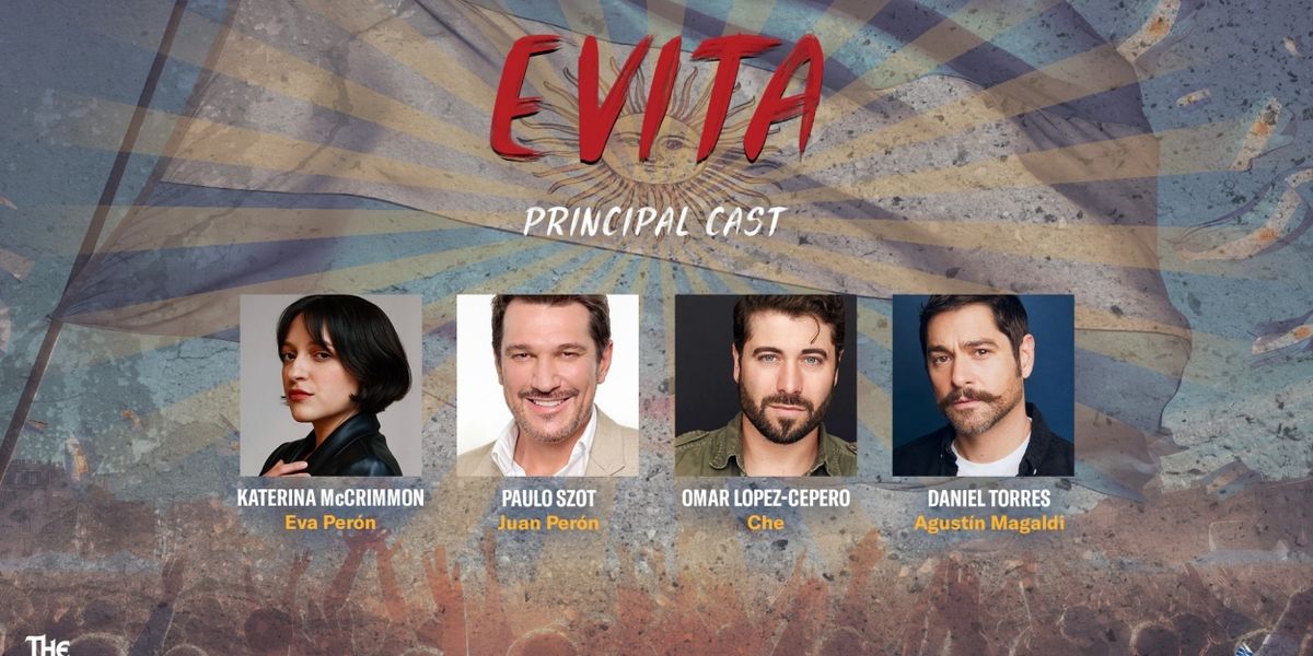 Katerina McCrimmon, Paulo Szot, and More Will Lead EVITA at The Muny