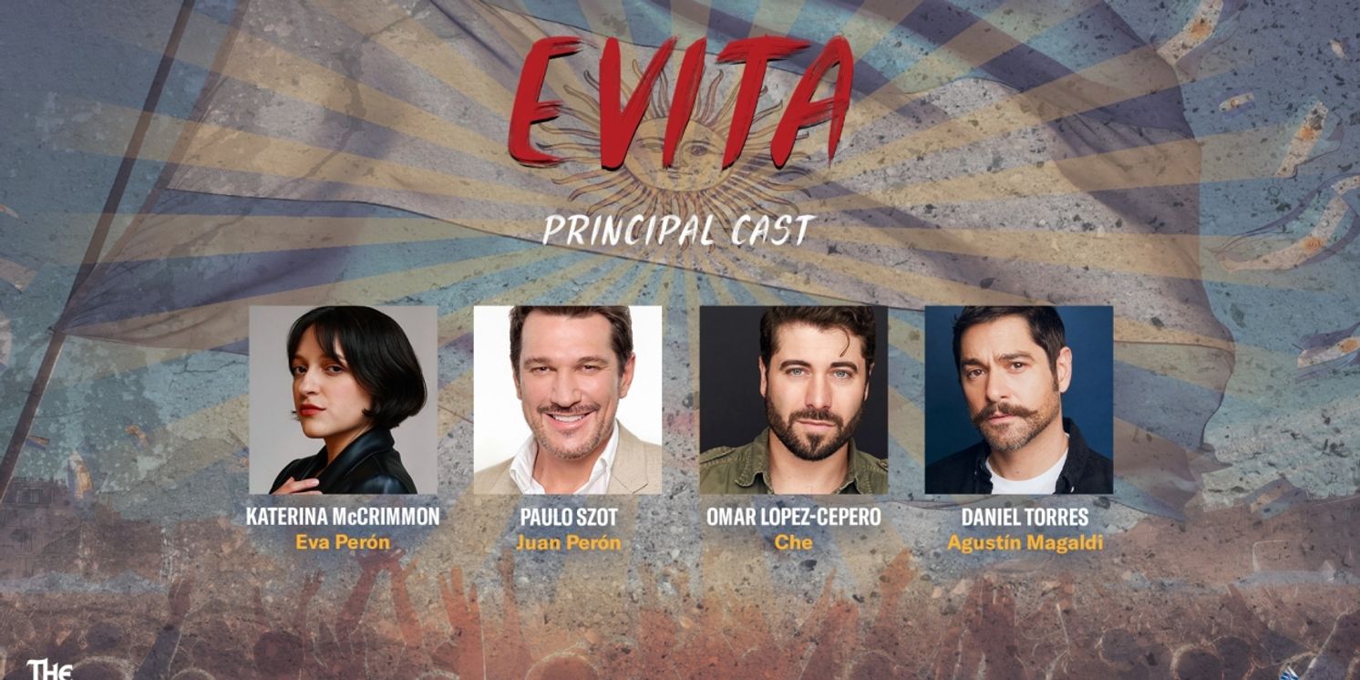 Katerina McCrimmon, Paulo Szot, and More Will Lead EVITA at The Muny  Image