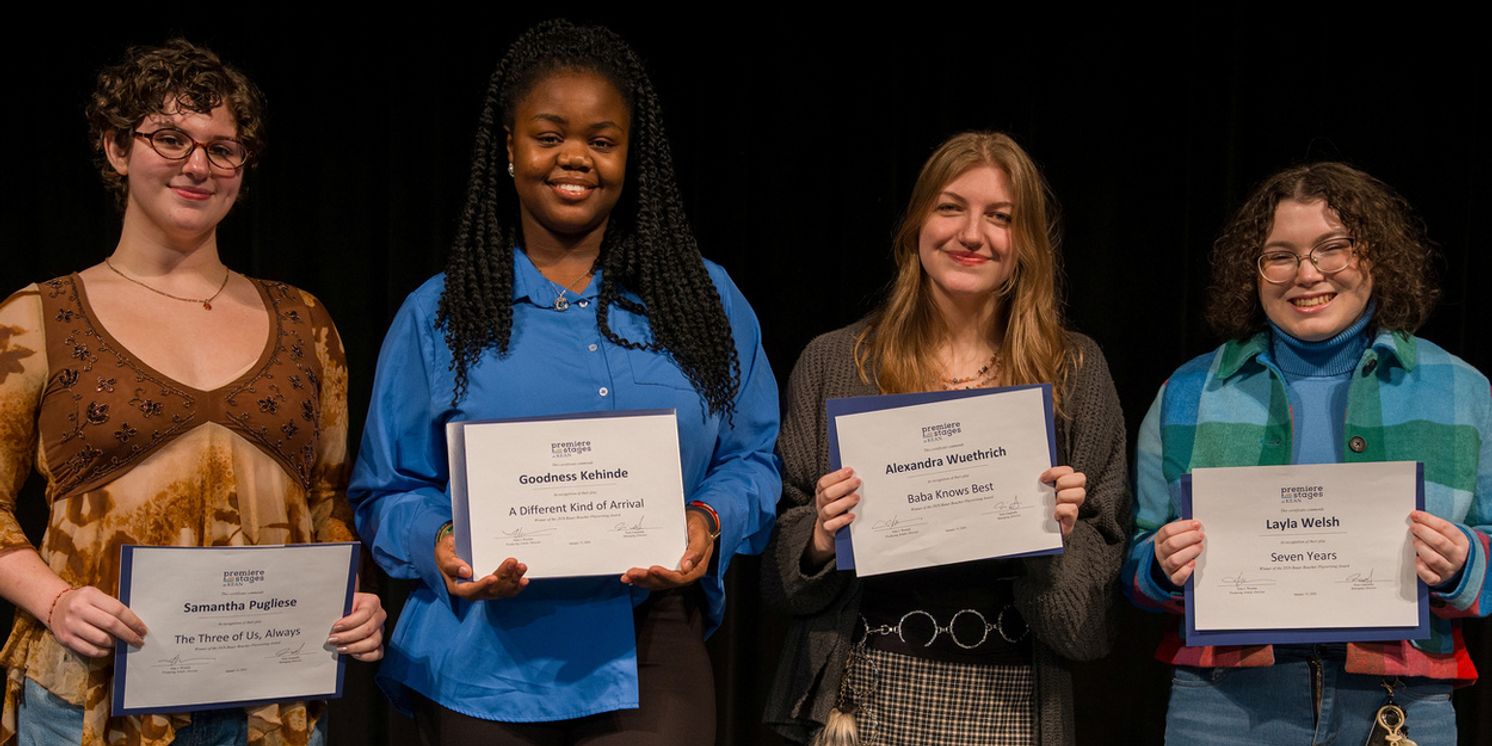 Premiere Stages Unveils 2026 Bauer Boucher Playwriting Award Winners At Kean University  Image