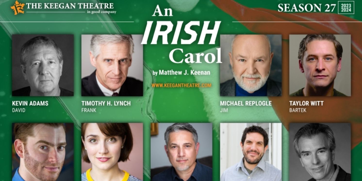 Keegan Theatre Announces The Cast Of AN IRISH CAROL  Image