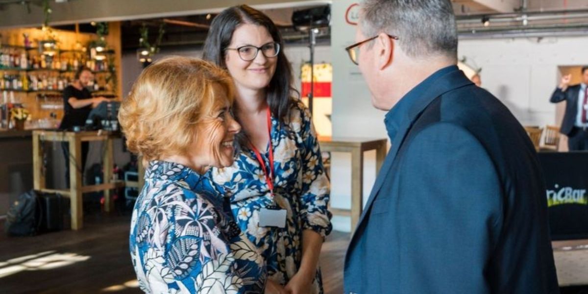 Keir Starmer Visits Lyric Hammersmith Theatre