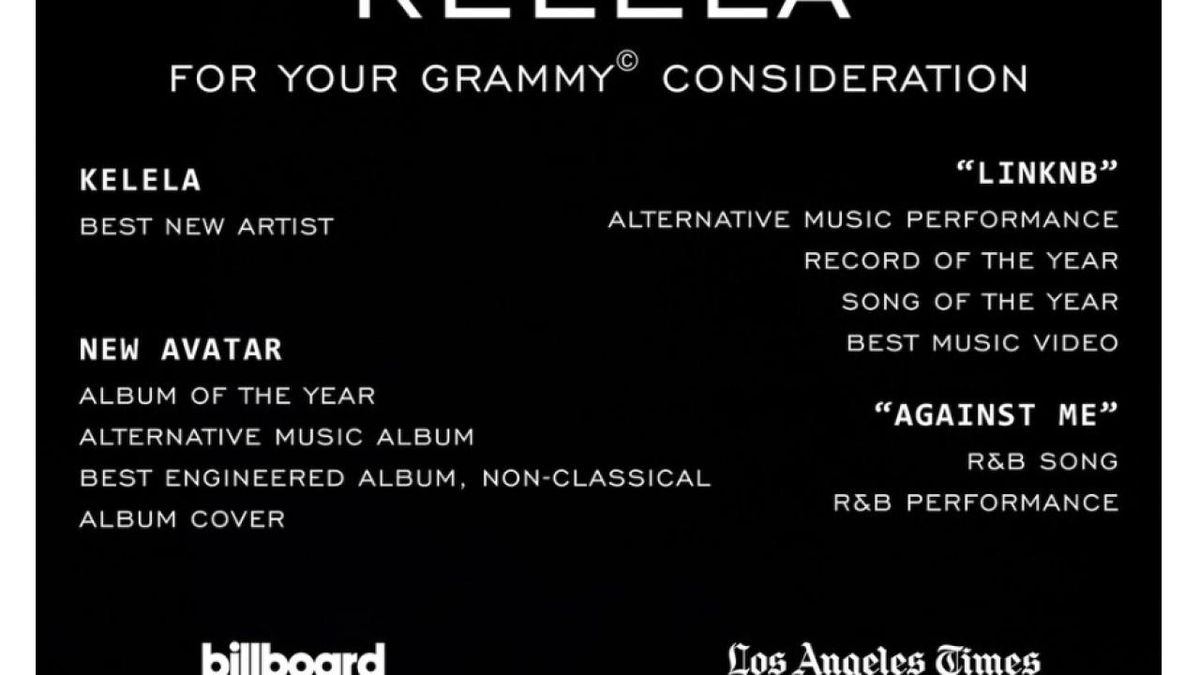 Kelela Submits NEW AVATAR for GRAMMY Consideration