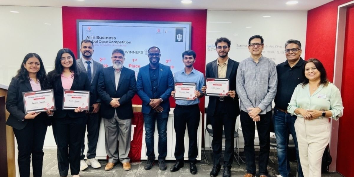 Kelley MSIS AI in Business Case Competition Winners Revealed