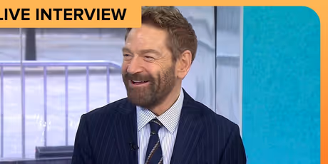 Kenneth Branagh Calls Ryan Reynolds 'Quick-Witted' Ahead Of MAYDAY Release Photo