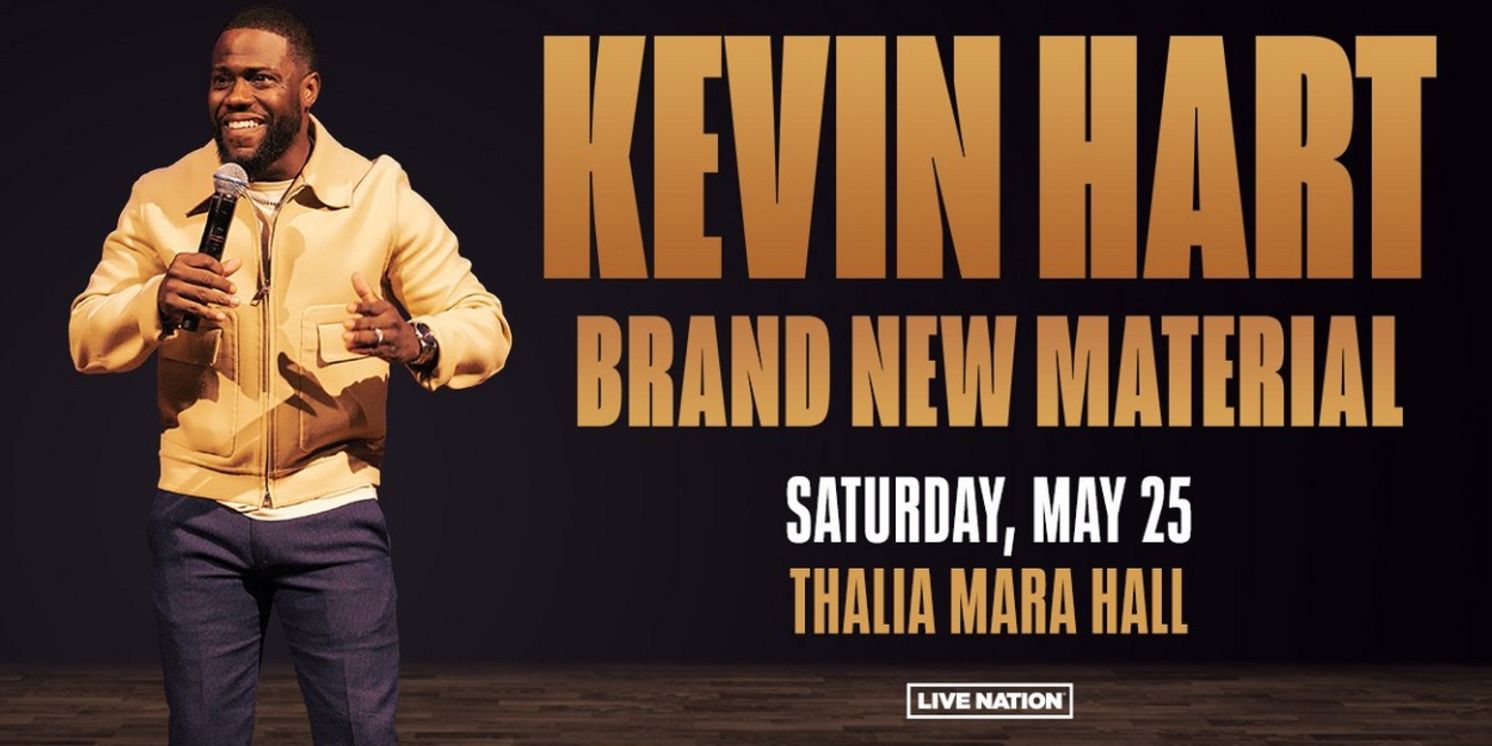 Kevin Hart Comes to Thalia Mara Hall in May  Image