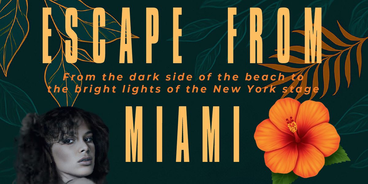 Kim R. Smith's ESCAPE FROM MIAMI to Play at Solofest 2026