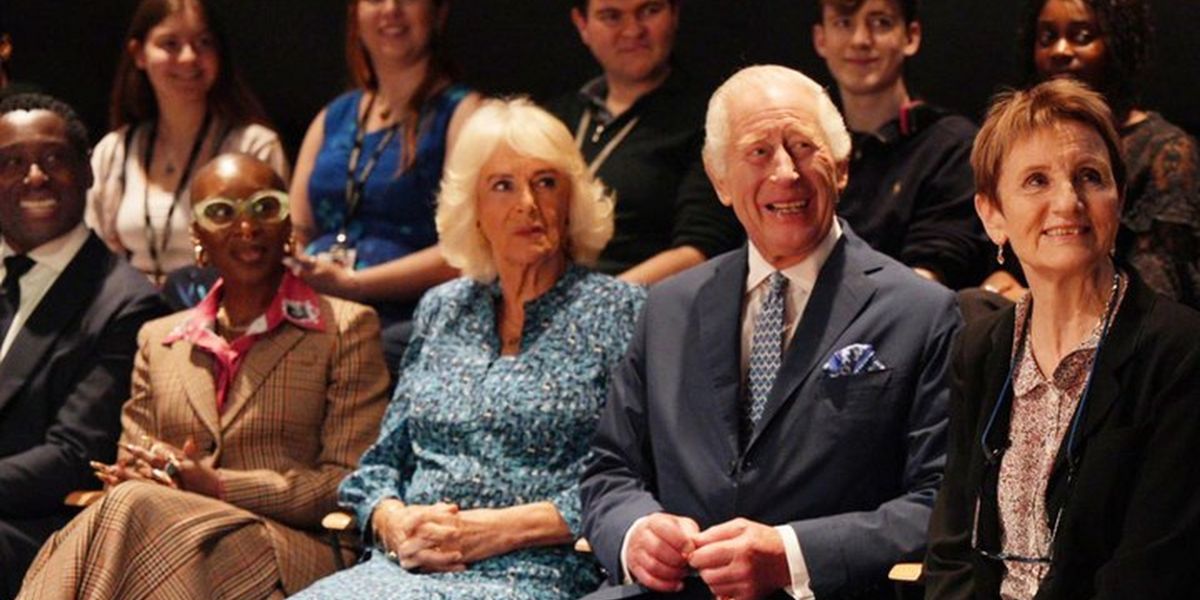 King Charles III and Queen Camilla Visit RADA