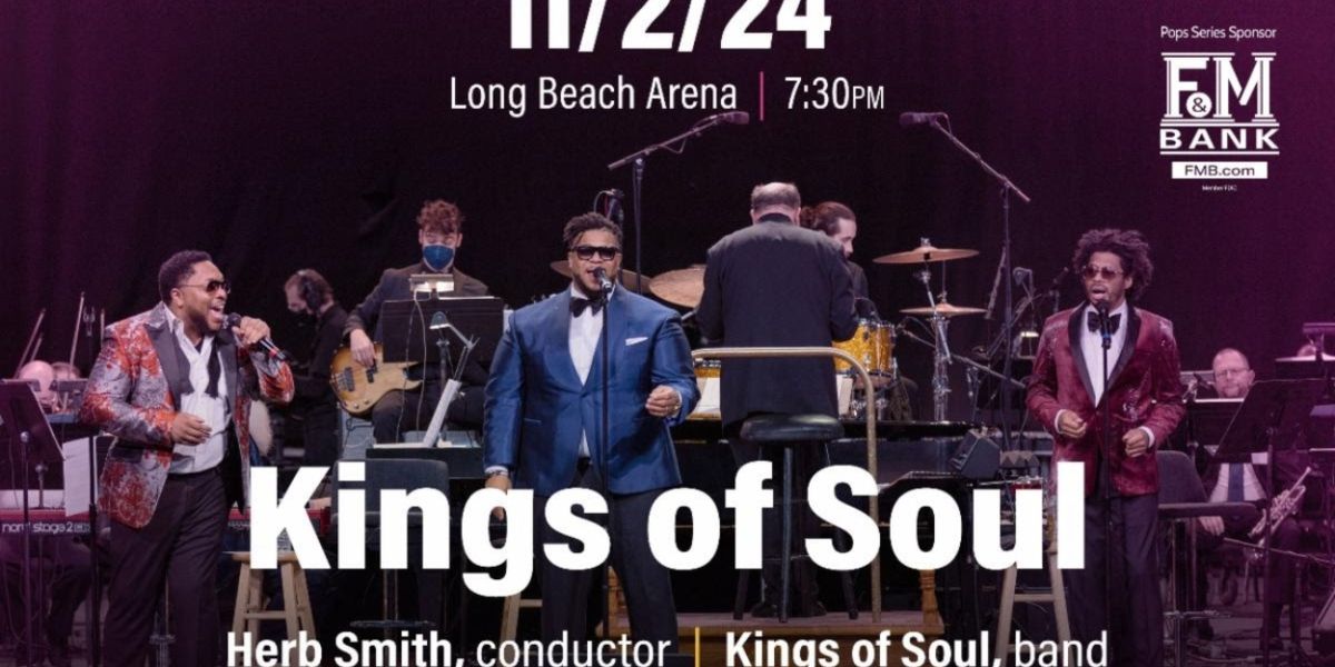 Kings of Soul Perform With the Long Beach Symphony Next Month