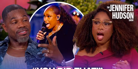 Kirk Franklin and Jennifer Hudson Give Each Other Their Flowers in Tribute Moment Photo