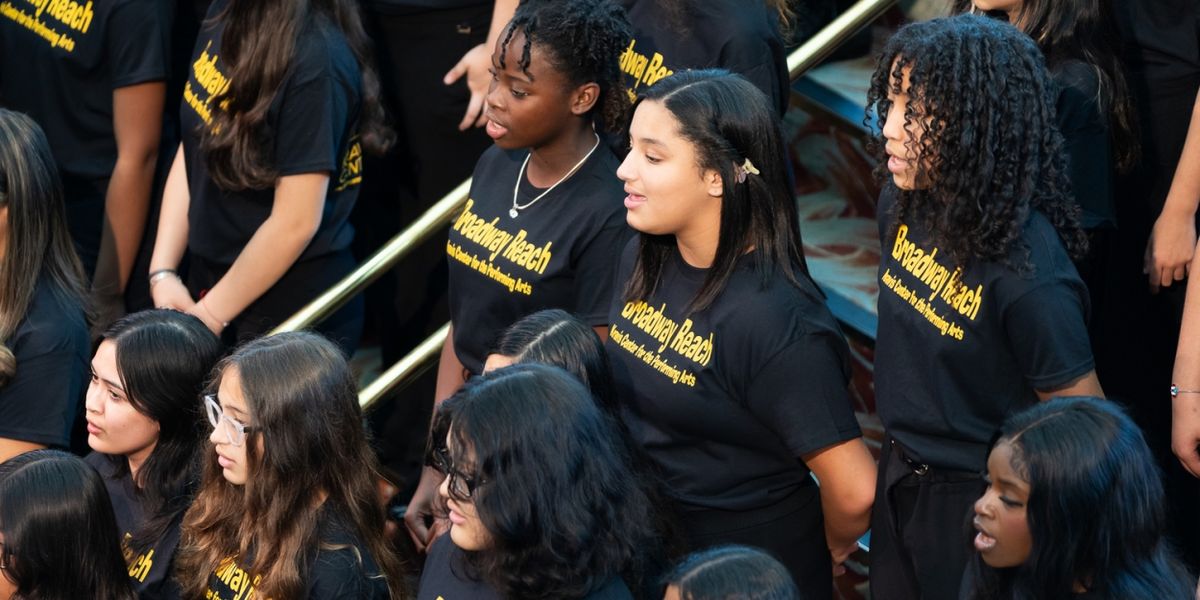 Kravis Celebrates 10th Season Of Broadway Reach 2024 With Title 1 Schools