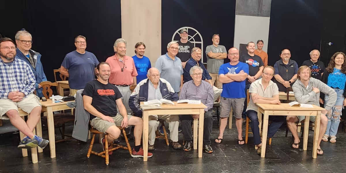 Cast Set for 1776 at Lewiston-Auburn Community Little Theatre