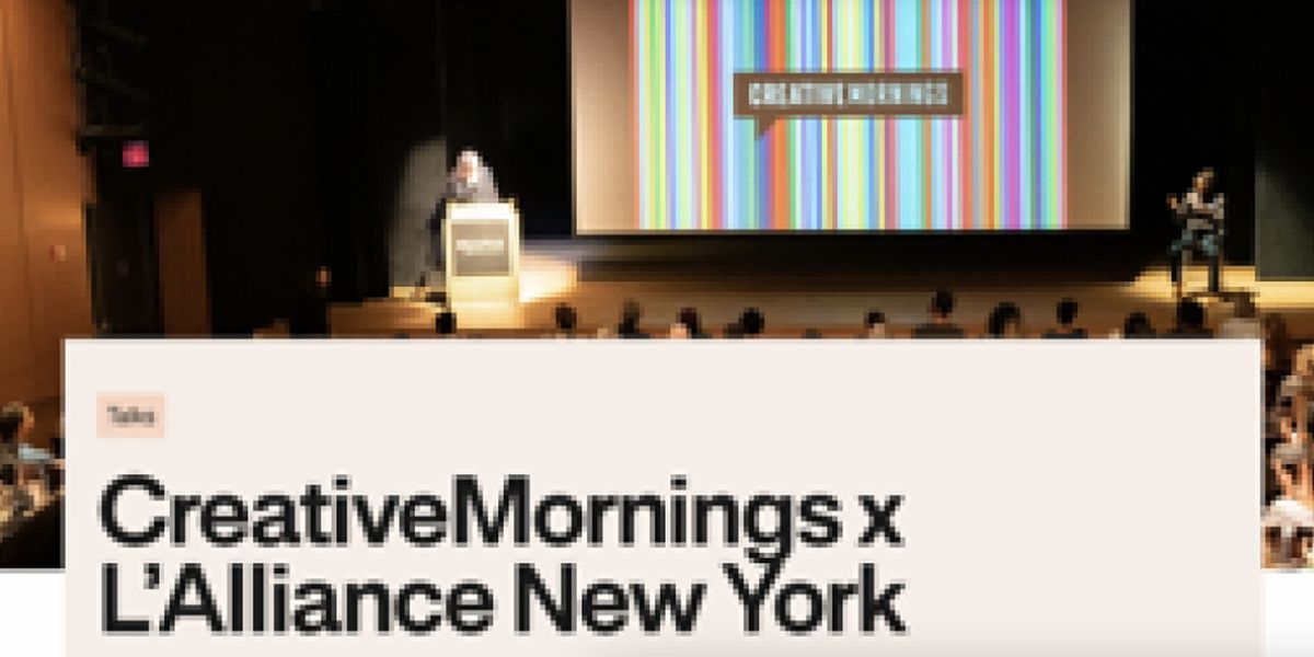 L'Alliance New York to Present CreativeMornings With Philanthropist Hali Lee in April