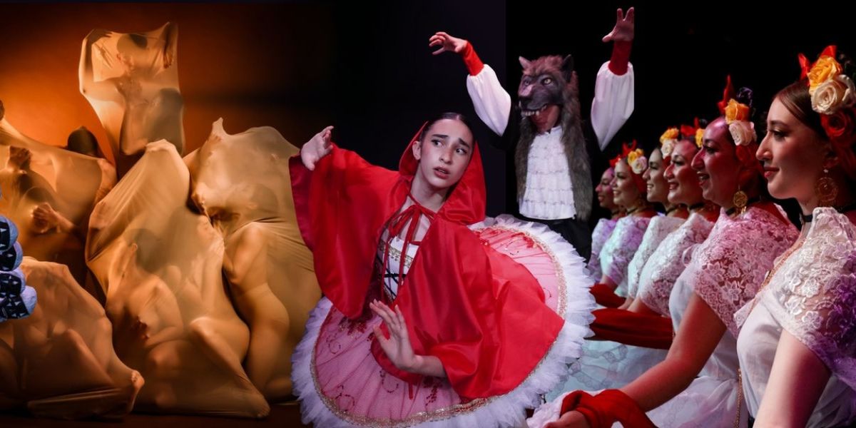 La Academia De La Danza Mexicana Presenta Su Programa Coreográfico Como Parte De Sus Prácticas Escénicas