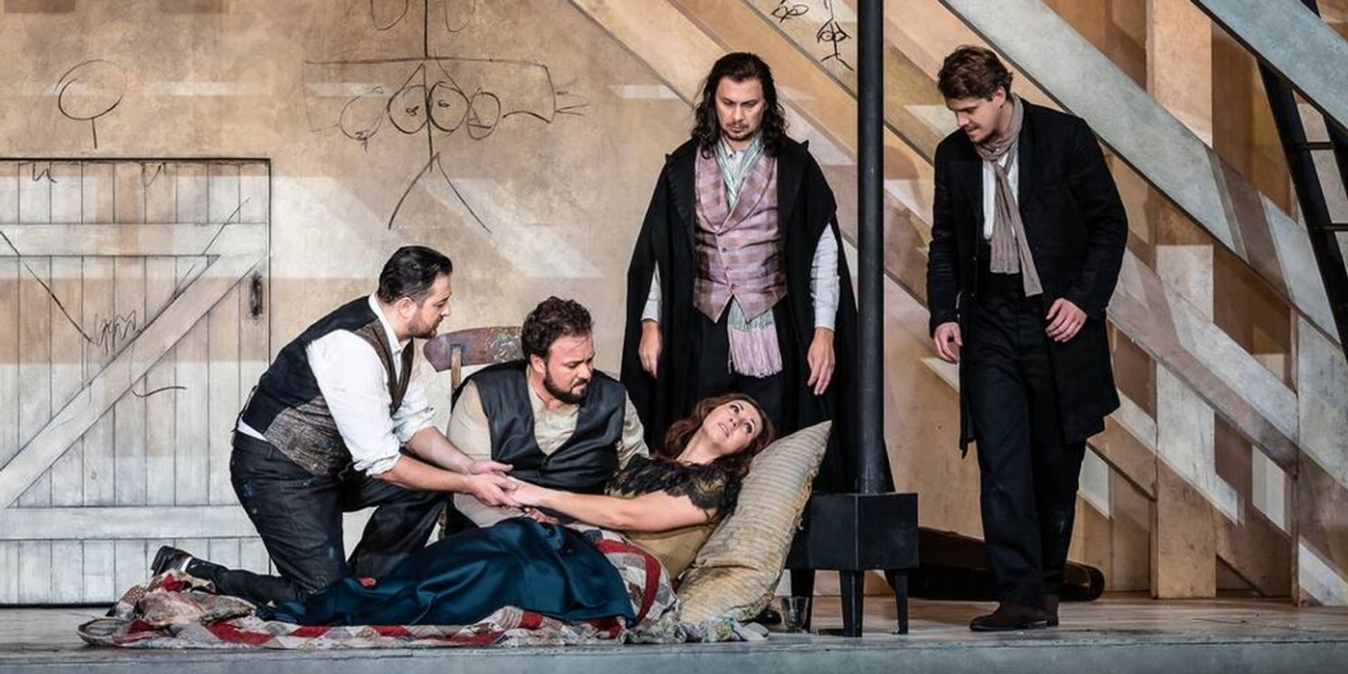 LA BOHEME Returns to Covent Garden in January 2024  Image