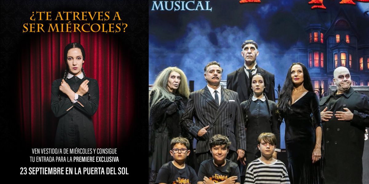 LA FAMILIA ADDAMS regalará entradas en la Puerta del Sol a las mejores Miércoles