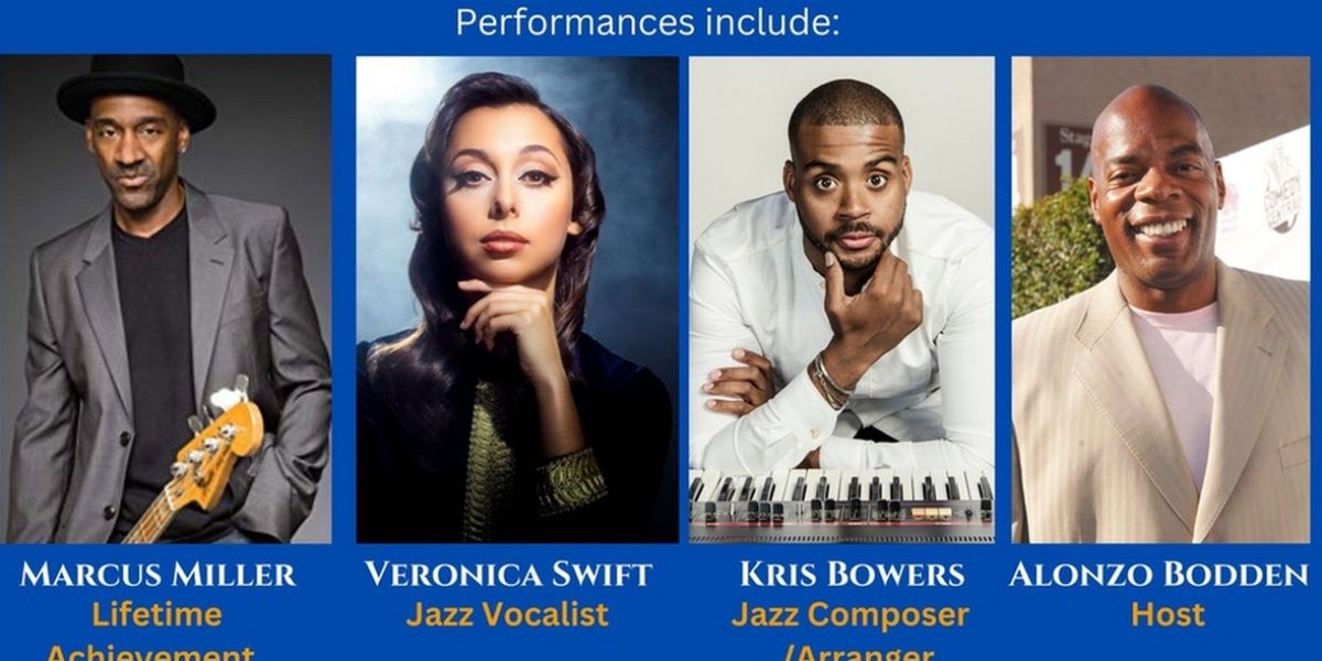 LA Jazz Society To Honor Salutes Renowned Bassist Marcus Miller, Kris Bowers and Veronica Swift