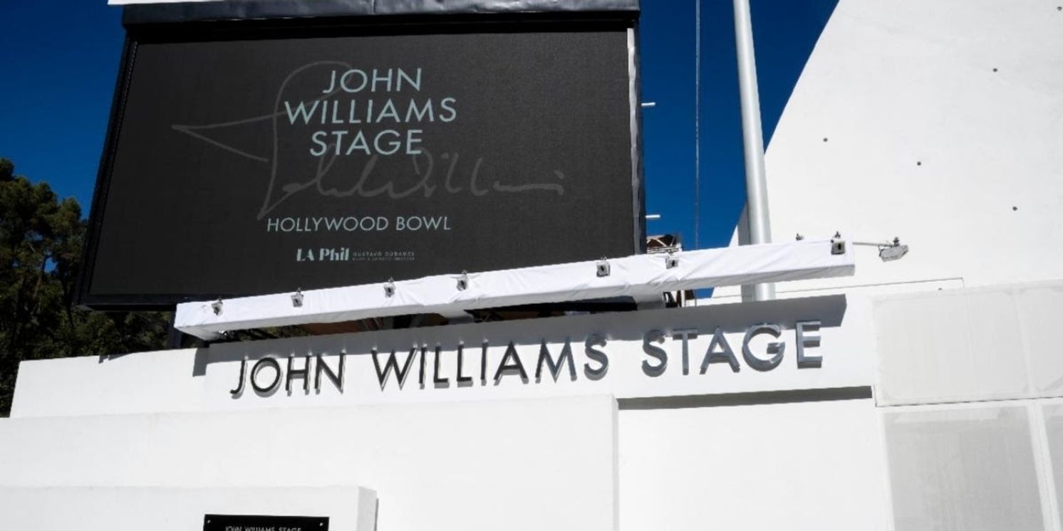 LA Phil Dedicates the Hollywood Bowl's Stage to John Williams  Image