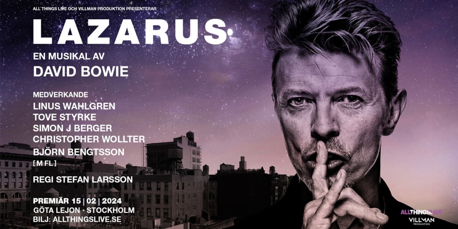 LAZARUS Will Have Sweden Debut At Göta Lejon  Image