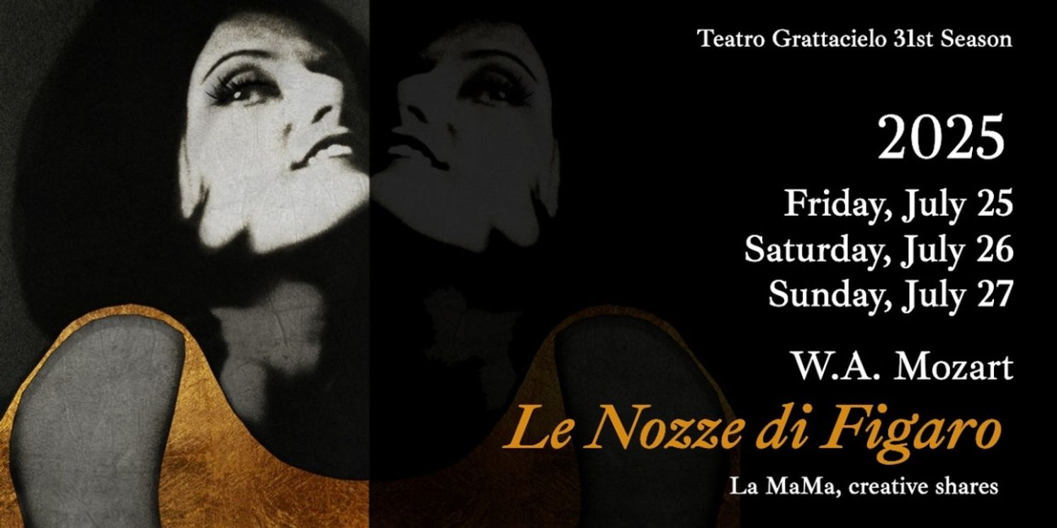 LE NOZZE DI FIGARO to be Presented at Teatro Grattacielo  Image